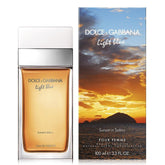 dolce & gabbana light blue sunset in salina 100ml edt spray (w)